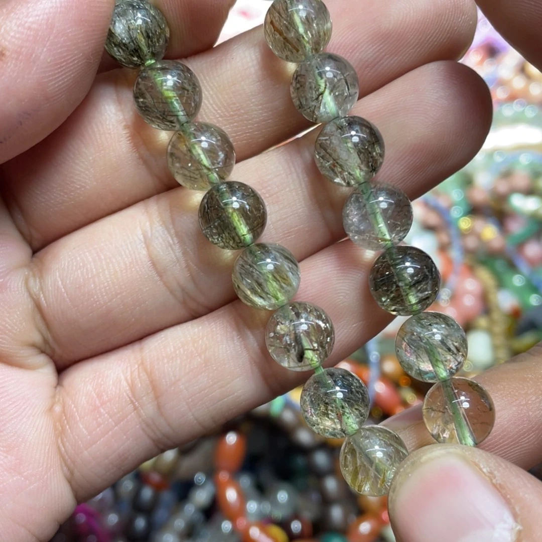 紫晶颈饰银S800镀金镶嵌