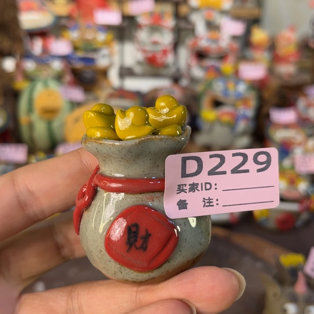 泥塑纯手工茶宠摆件