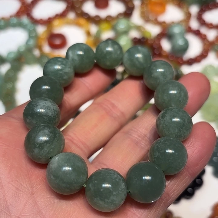 蛇纹石玉未镶嵌手串