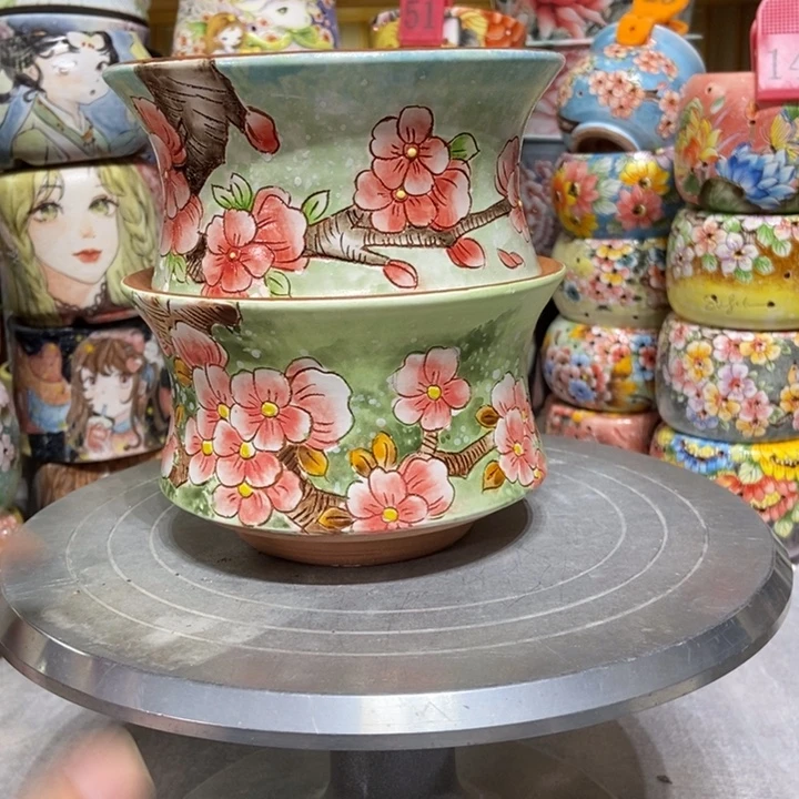 景德镇艺术手绘作品