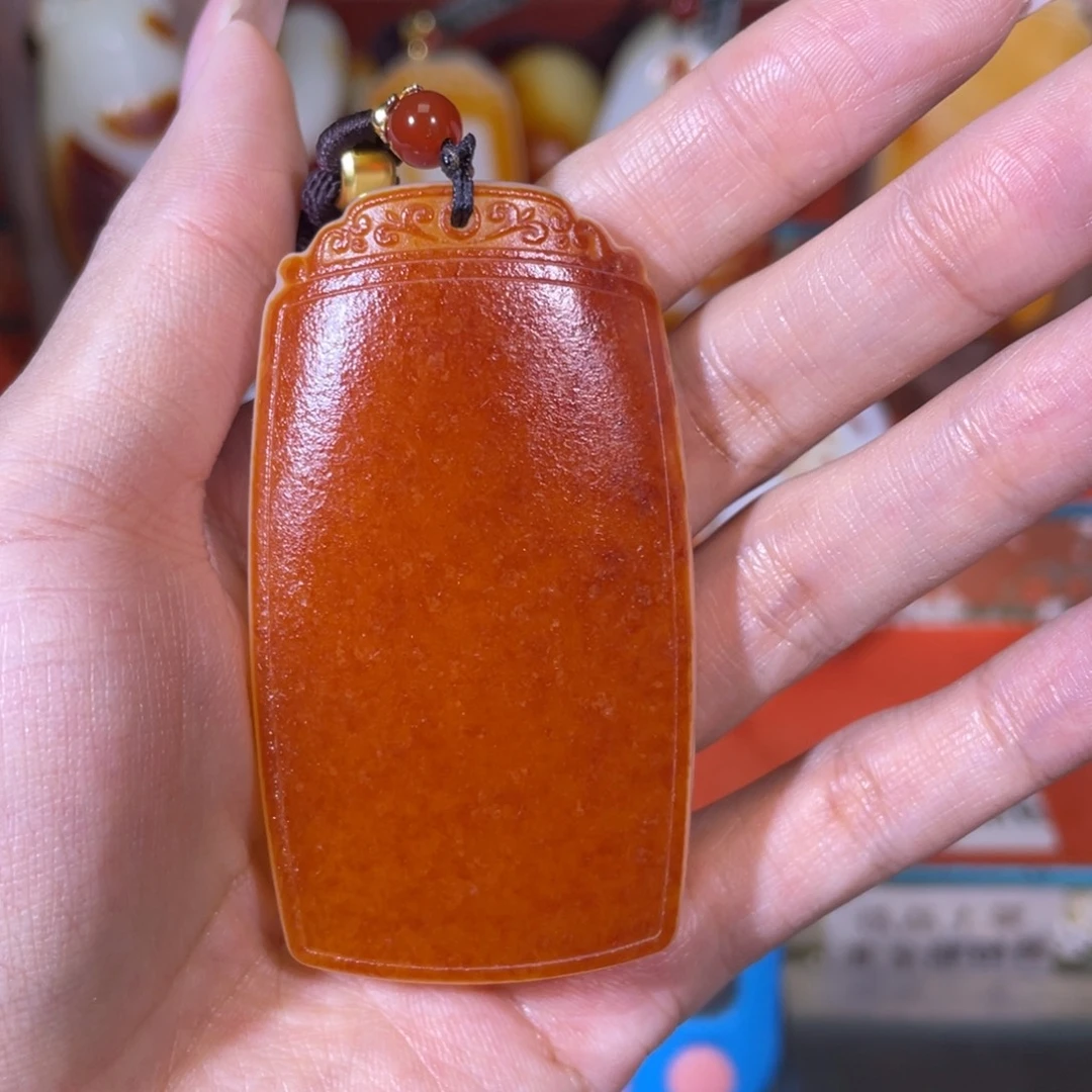 静***。和田玉未镶嵌挂件