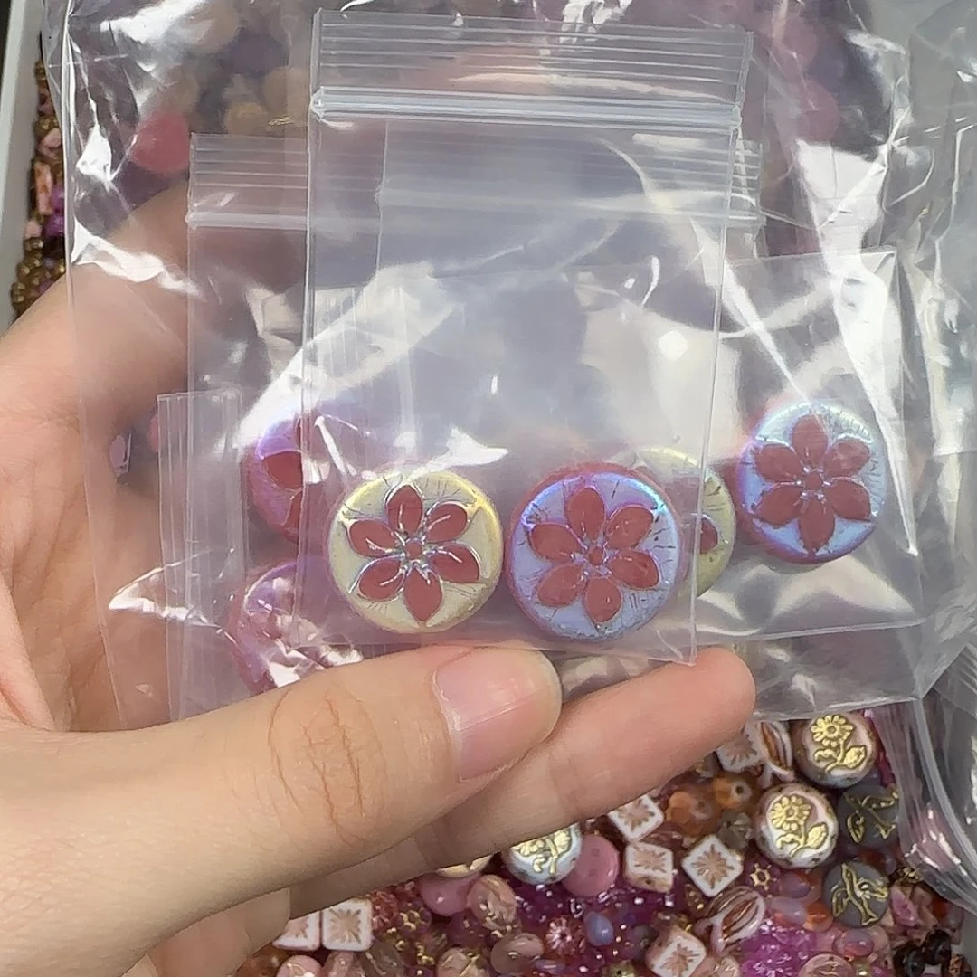 琉璃捷克琉璃风车牌粉