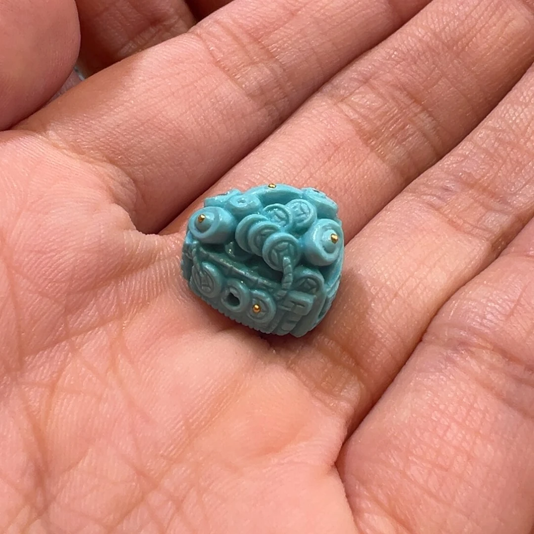 绿松石未镶嵌配件H****a配件