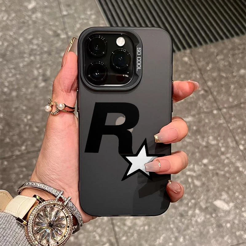 BANCA五星好市民R星适用iPhone15/16元气磨砂14手机壳12苹果13套