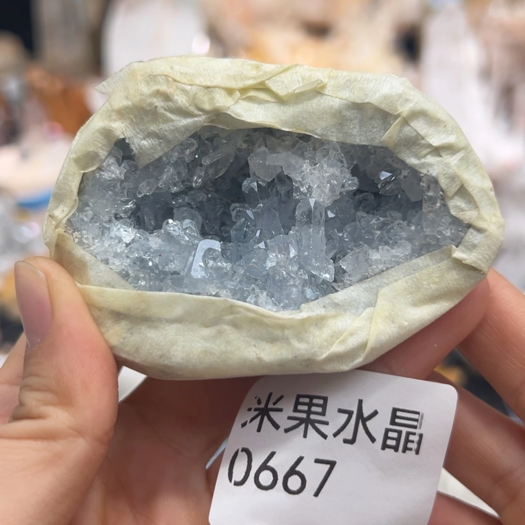 水晶未镶嵌珠宝半成品
