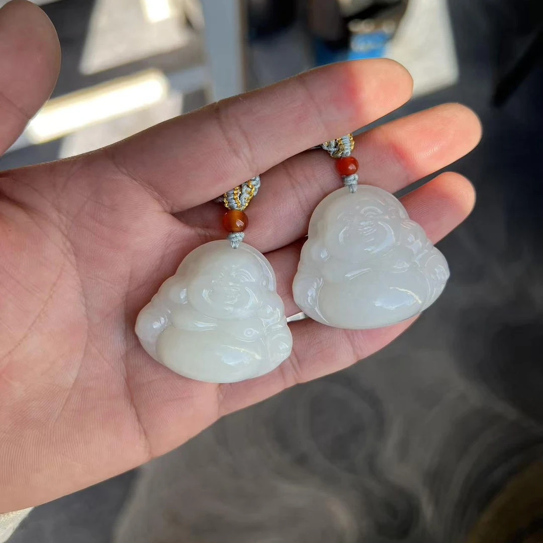 (龙哥专属）新疆和田玉佛公Q11021617001（多样性发货拍一发一）