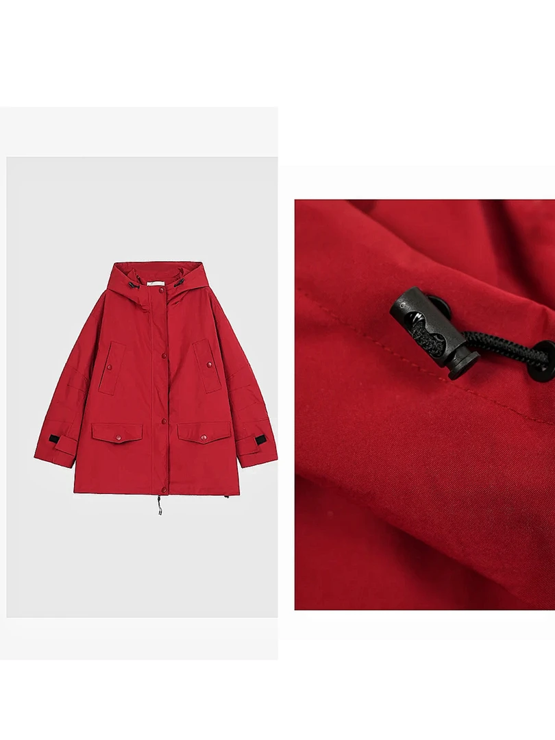 【冲锋衣】绝美！显白王！设计感高级外套运动