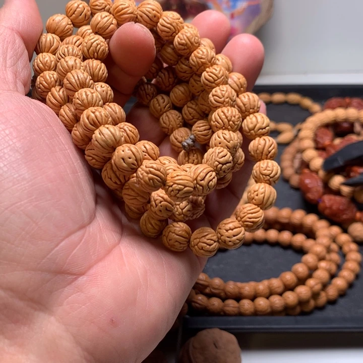 飞***桃核吊坠野生精品小核桃散籽