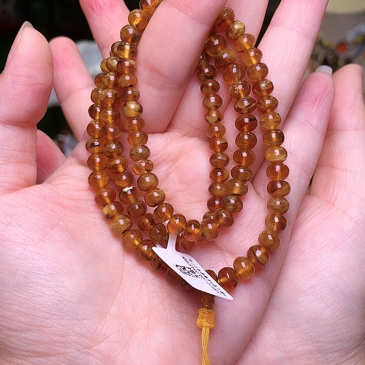 琥珀未镶嵌裸石抚顺琥珀6-372