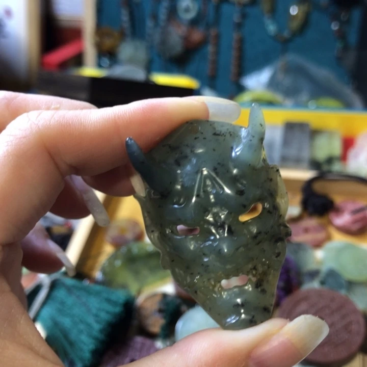 岫玉未镶嵌岫玉挂件