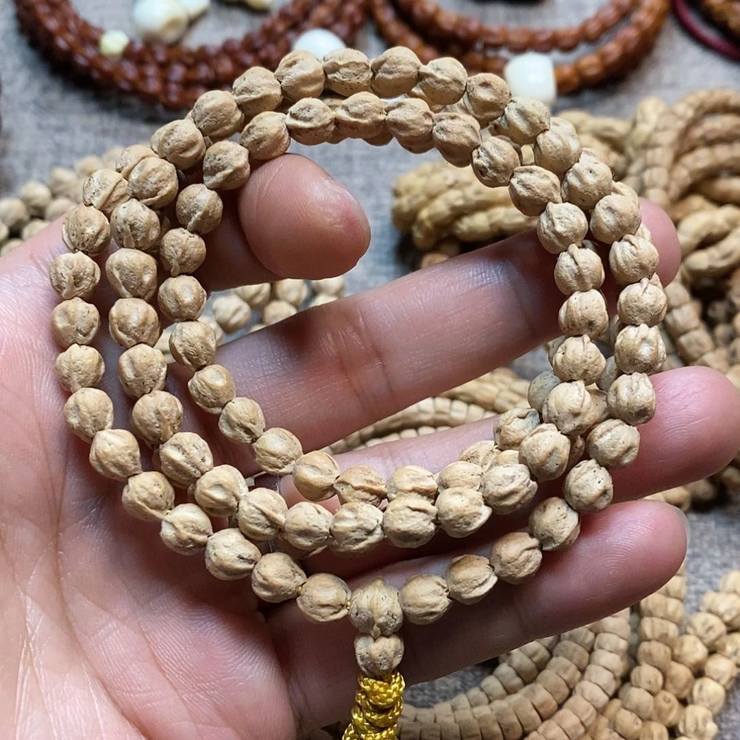 吊坠柏香籽/百香籽热振粉皮原桩莲花龙脊顺