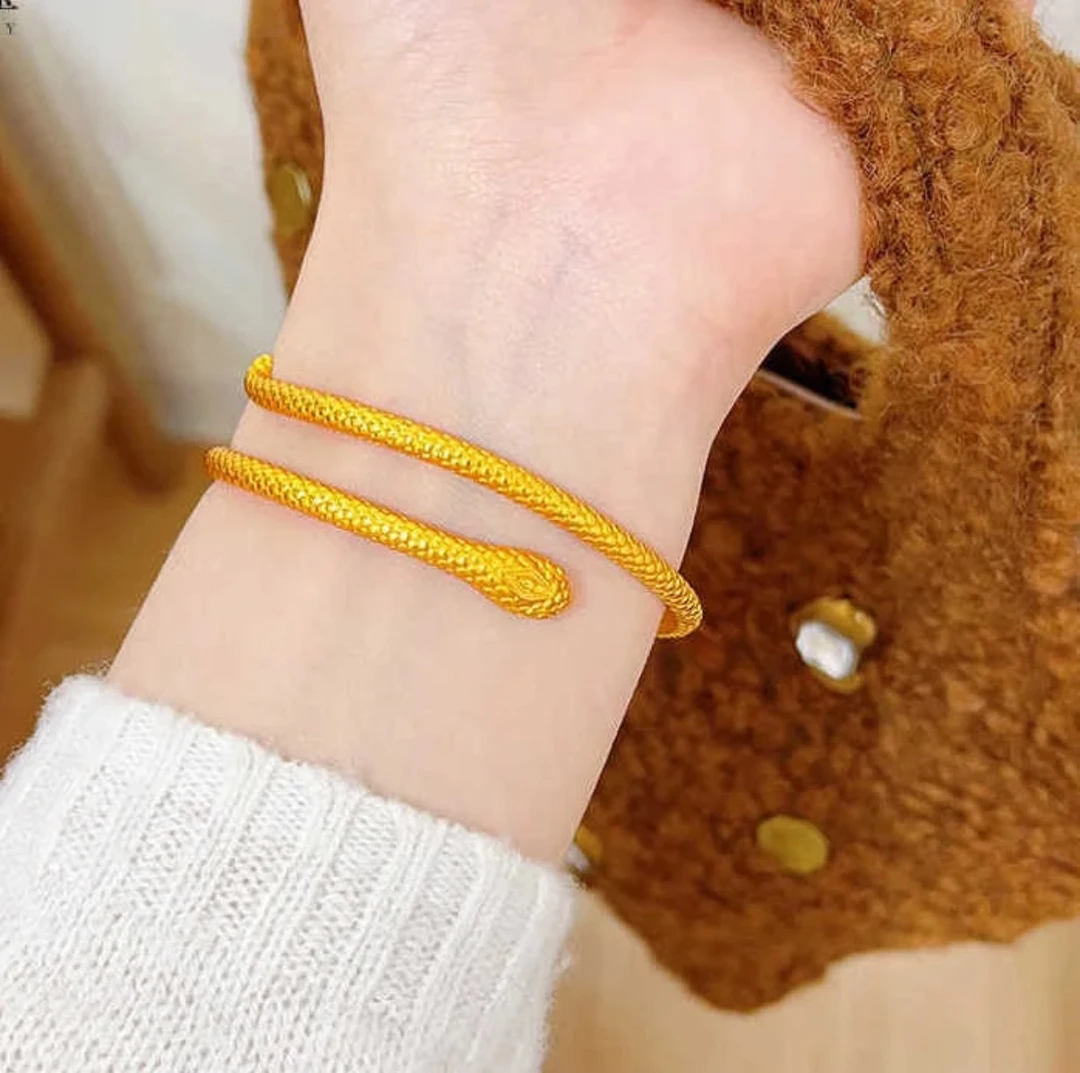 合金手镯 精品 蛇年蛇手镯 好运 （不分圈口体重）