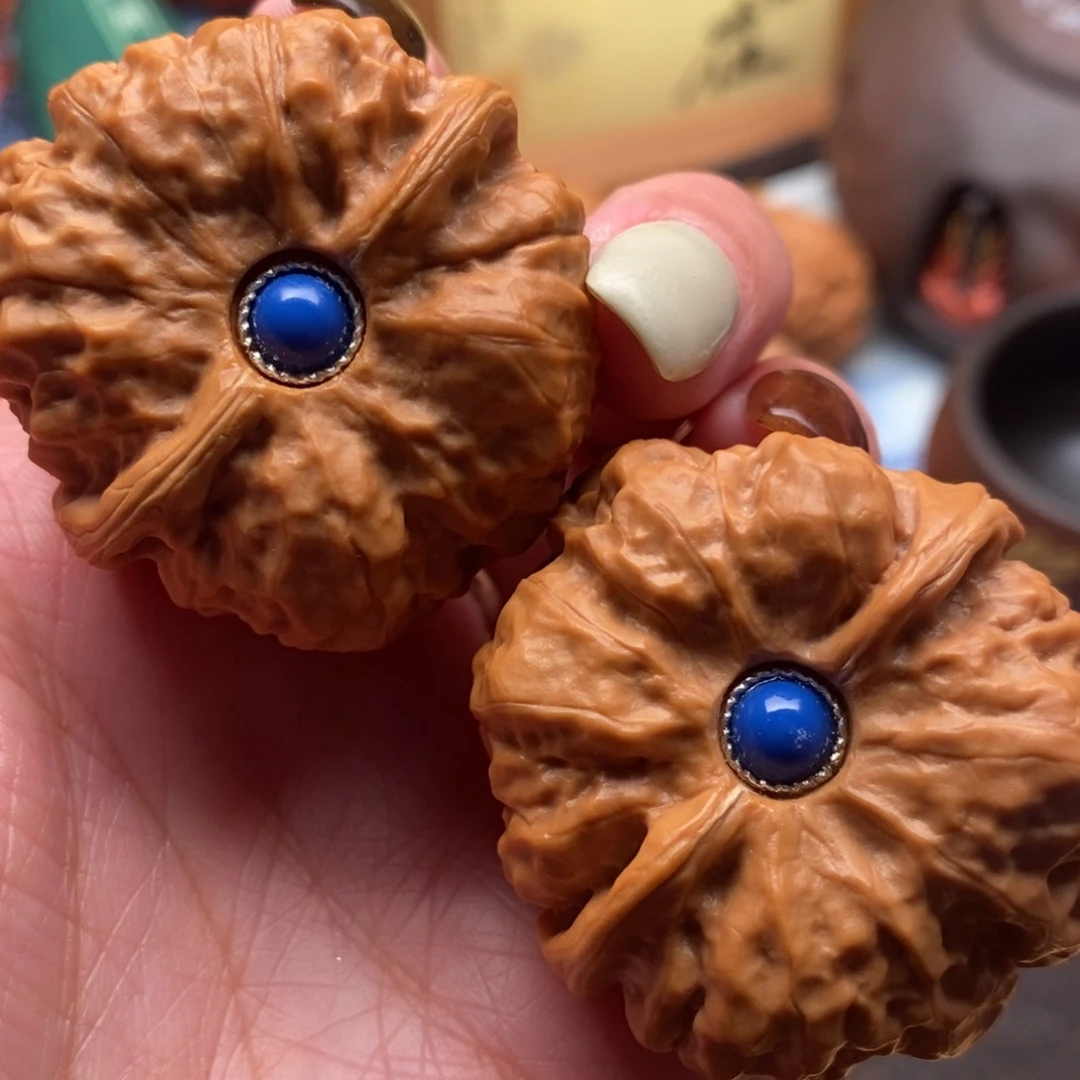 把件文玩核桃39尺寸蛤蟆头