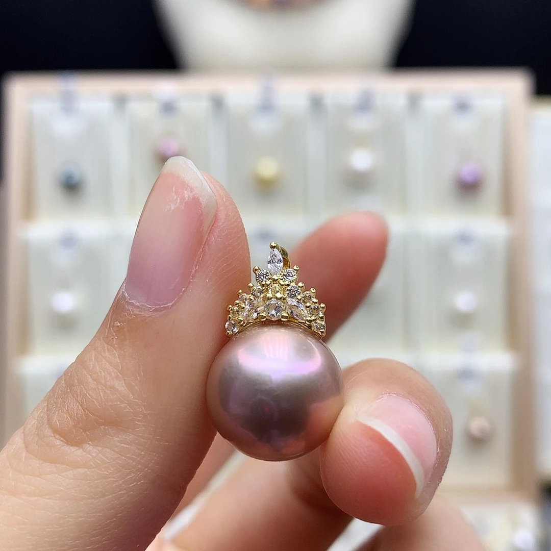 淡水珍珠颈饰合金