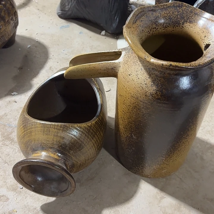 粗陶口径13/27，13/21/13进水口1.6厘米