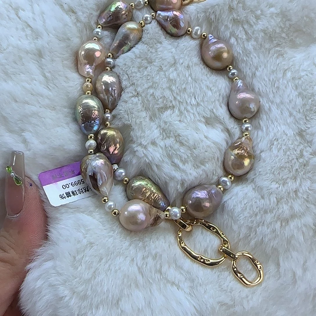 未镶嵌项链定制多样性发货发其一180淡水珍珠