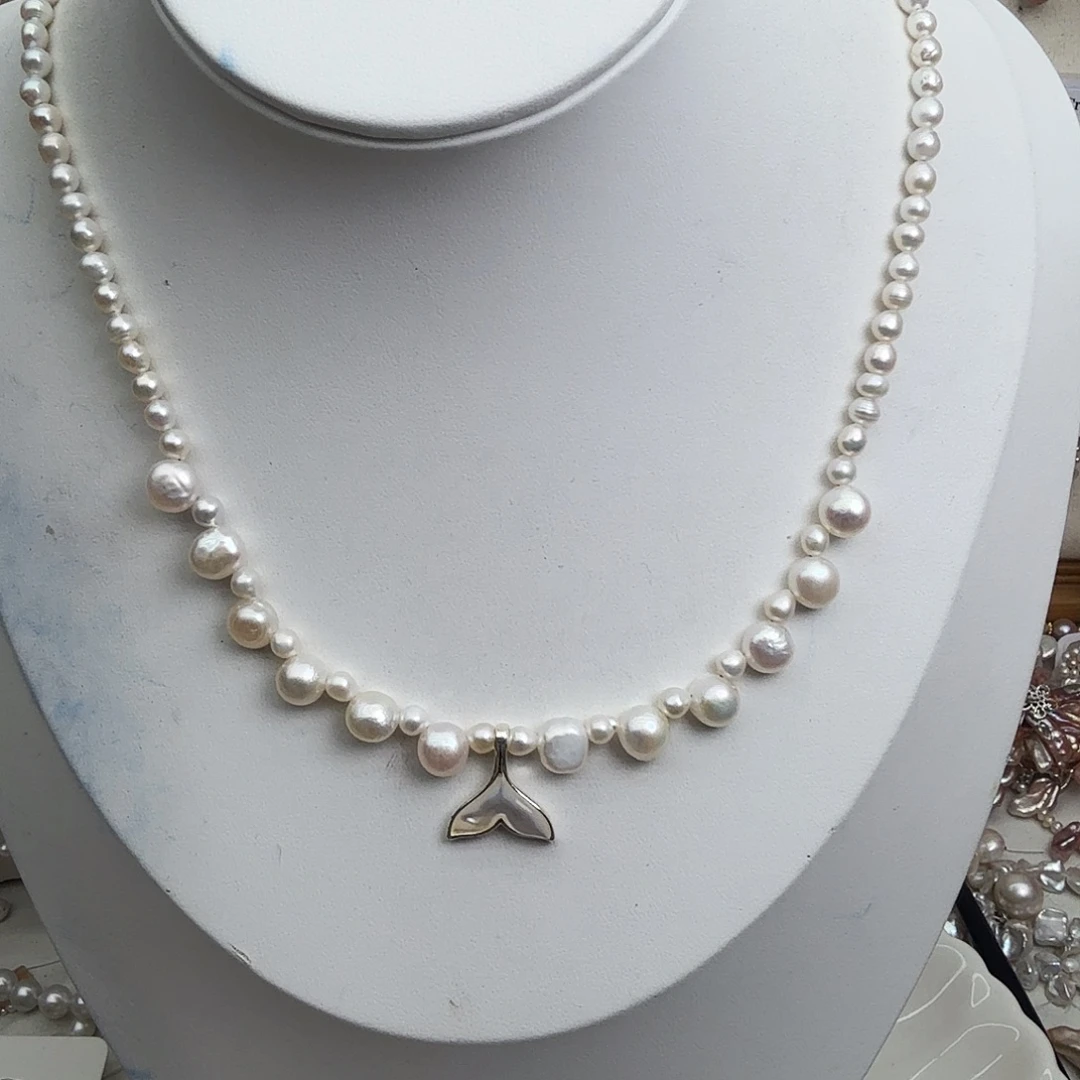 颈饰淡水珍珠未镶嵌