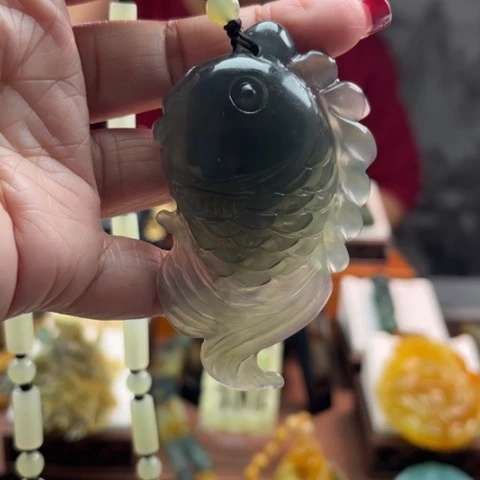 岫玉挂件未镶嵌挂件