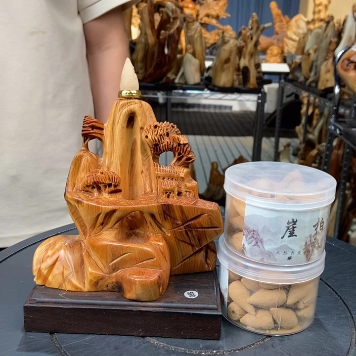 柏木（崖柏）随型摆件