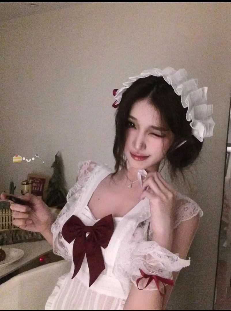 怦然心动！胡桃蝴蝶结俏皮少女感十足睡衣