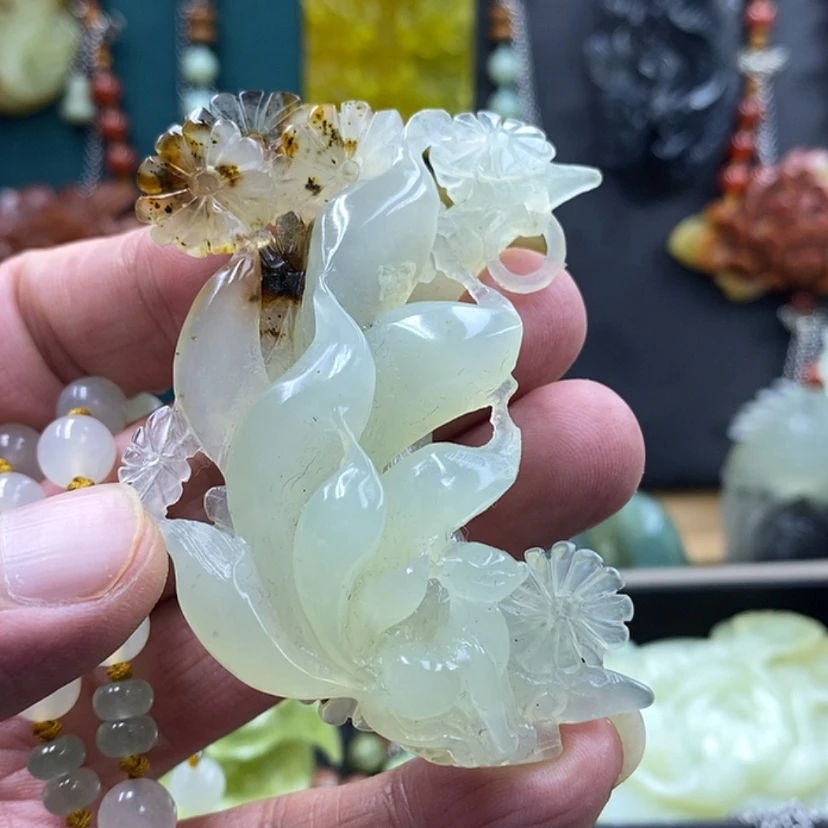 【闪购商品】未镶嵌岫玉吊坠