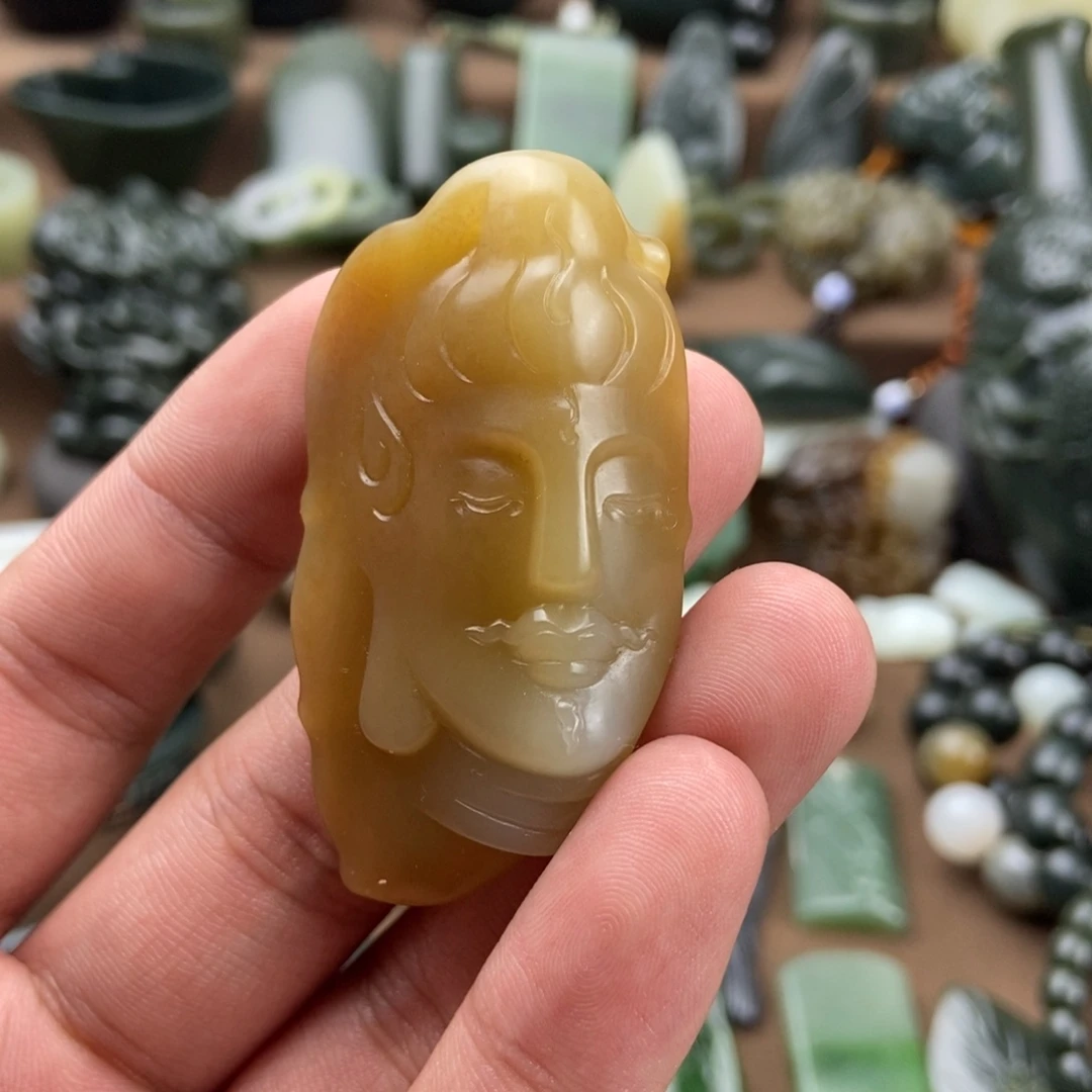 和田玉挂件未镶嵌