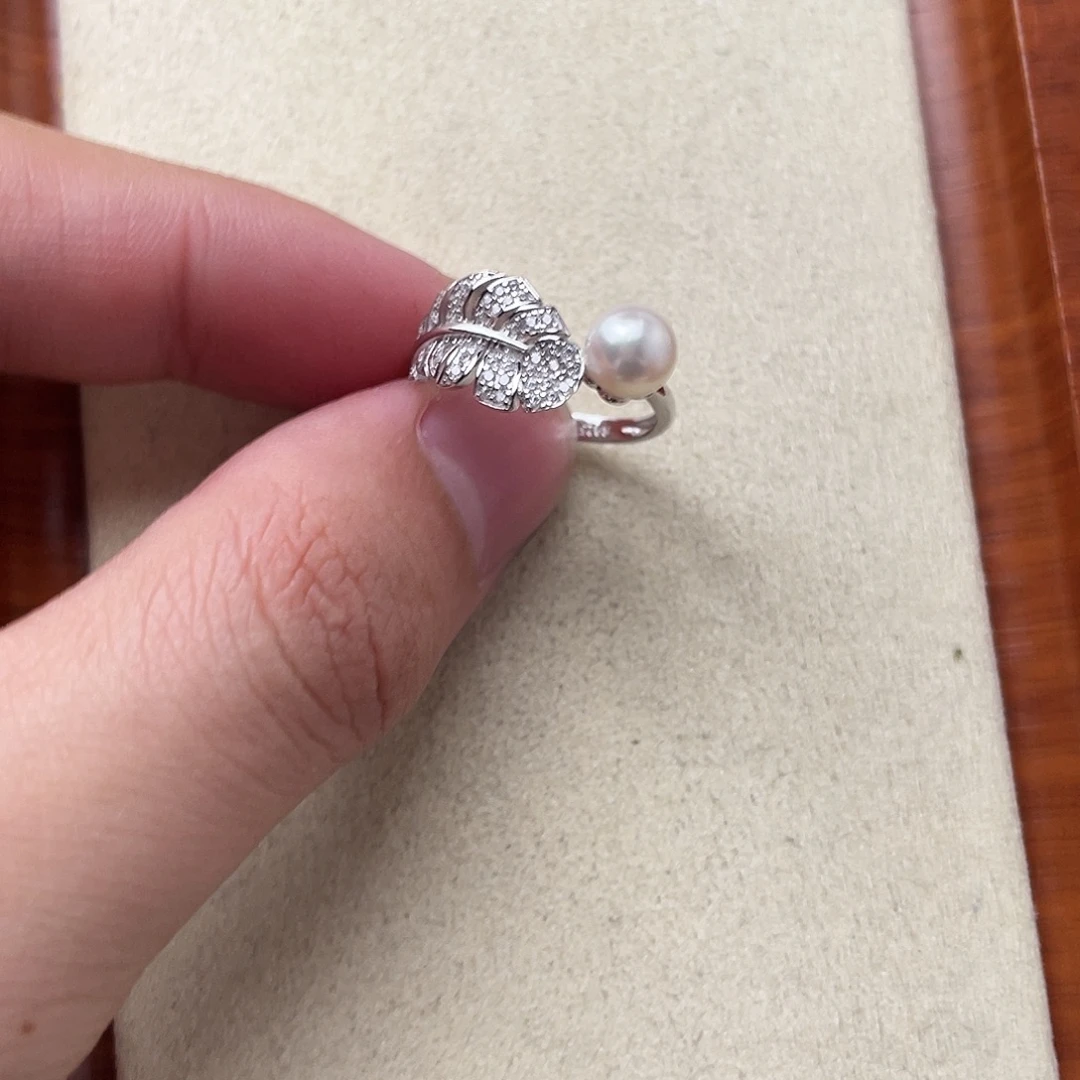 海水珍珠吊坠(不含链)银S925镶嵌