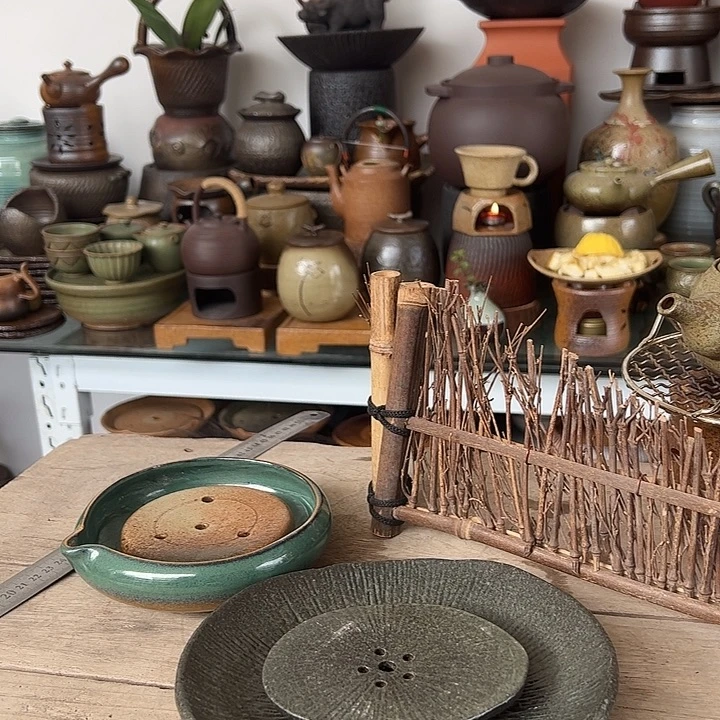 紫砂宜兴紫砂粗陶茶具41