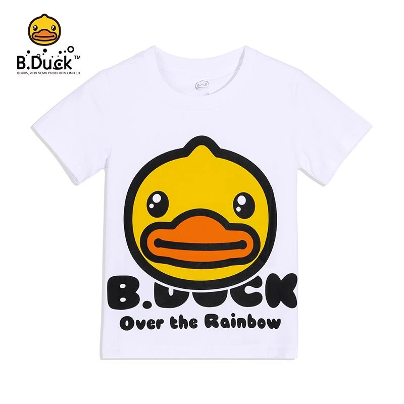 B.Duck小黄鸭夏季经典休闲纯棉短袖T恤BF2201922