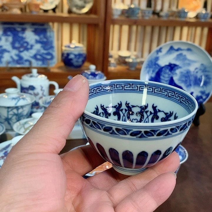 錡镇堂手工手绘杯