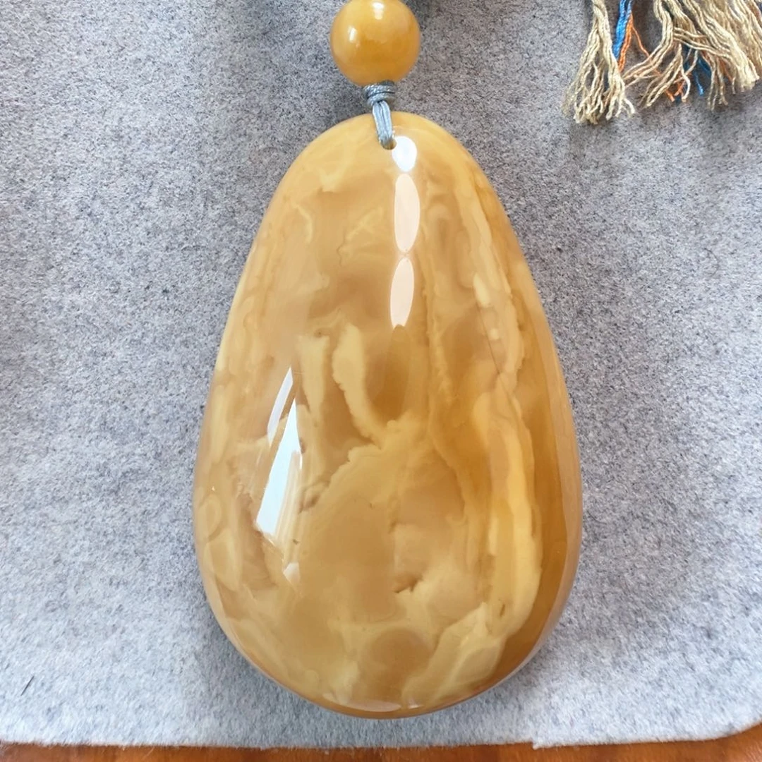 未镶嵌项链蜜蜡蜜蜡吊坠