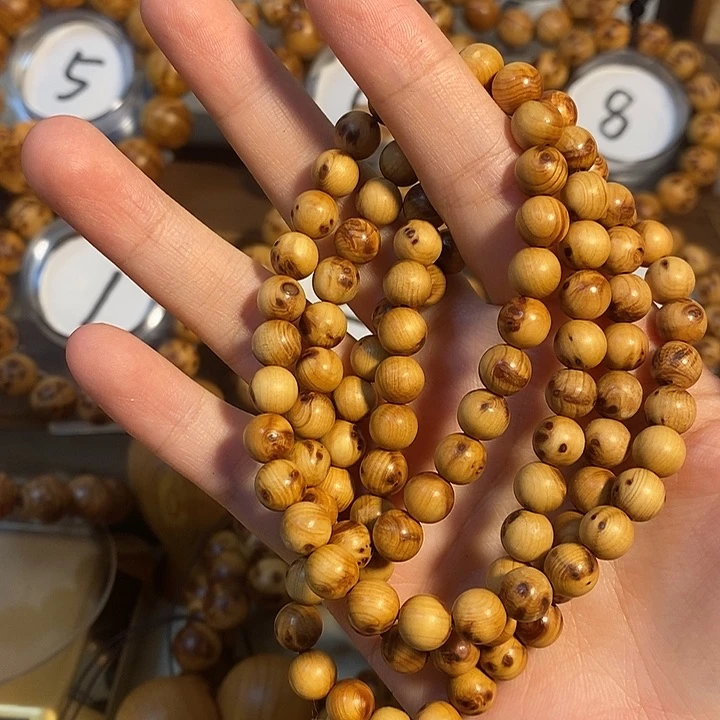 信***力柏木手串/手链0.8