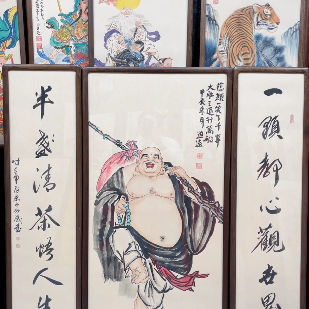 国画?****?阿冲手绘钟馗