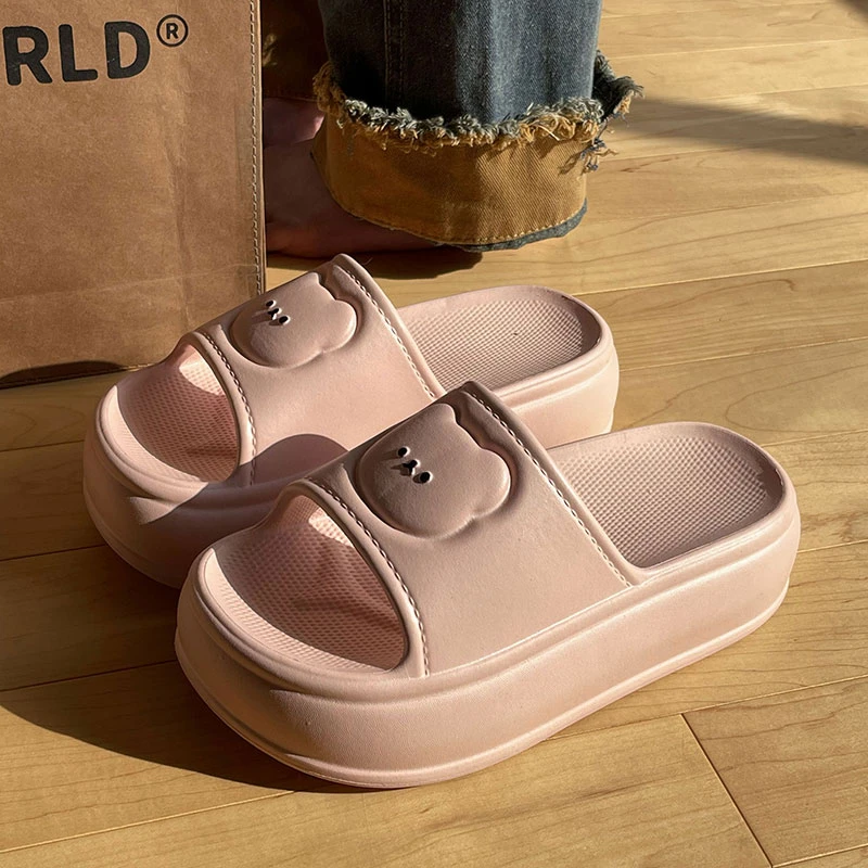 厚底增高拖鞋女夏季网红时尚百搭软底防滑踩屎感透气凉拖女外穿