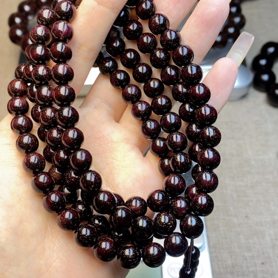 檀香紫檀（小叶紫檀）0.8满星108