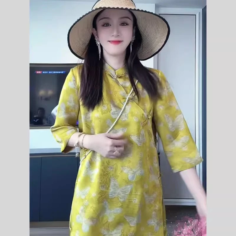 新中式气质中国风年轻款盘扣改良唐装独特女2025夏季新款上衣小衫