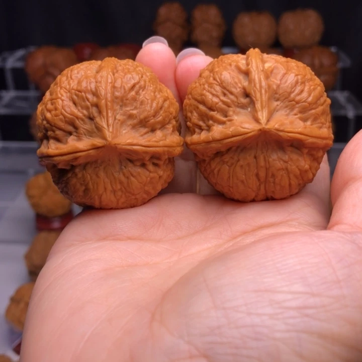 吊坠文玩核桃12金香炉三楞