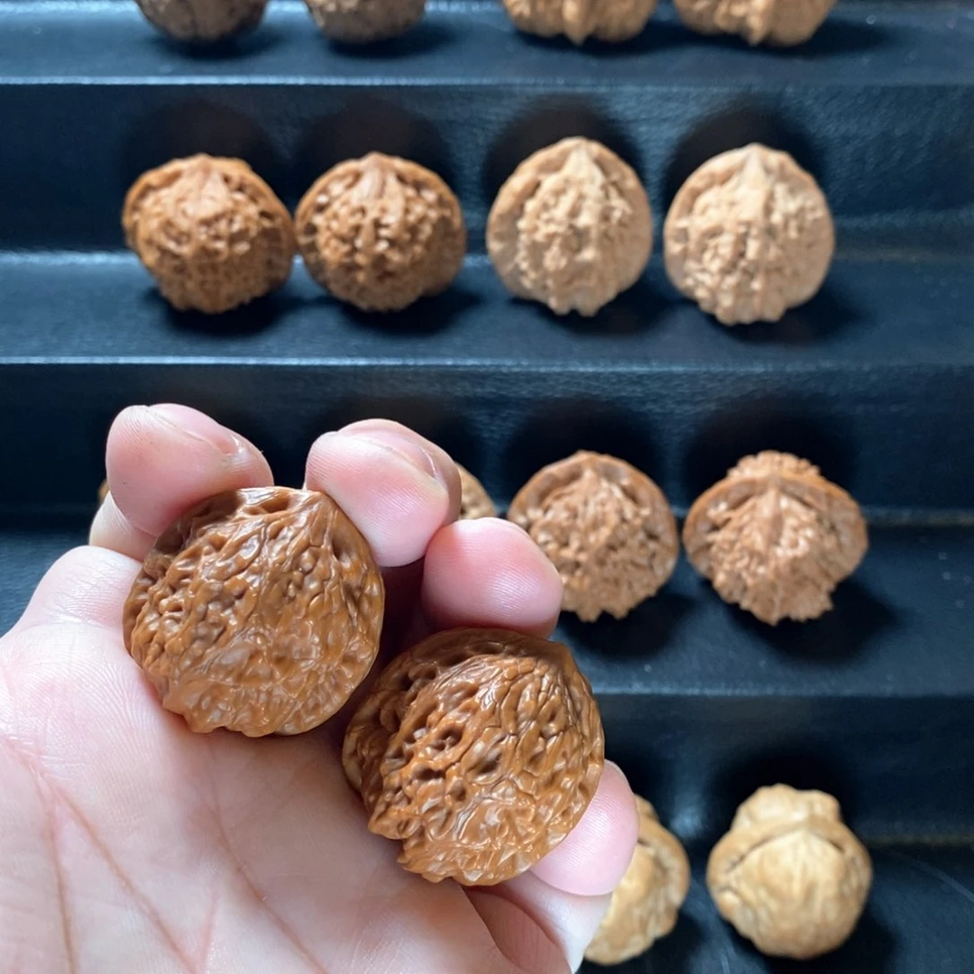 桃核把件藤****3野生原树无名鸡心30