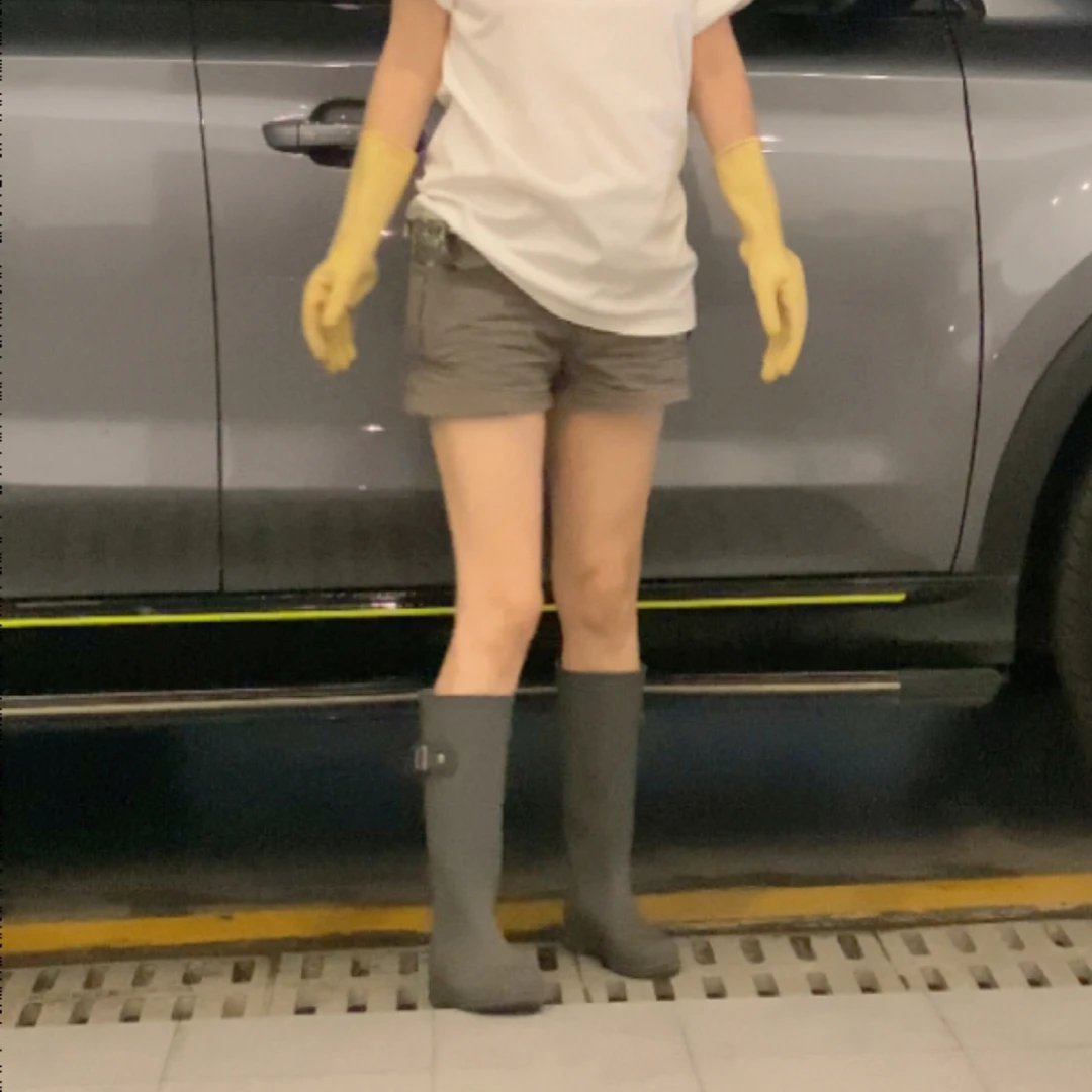 雨鞋女款水鞋高筒