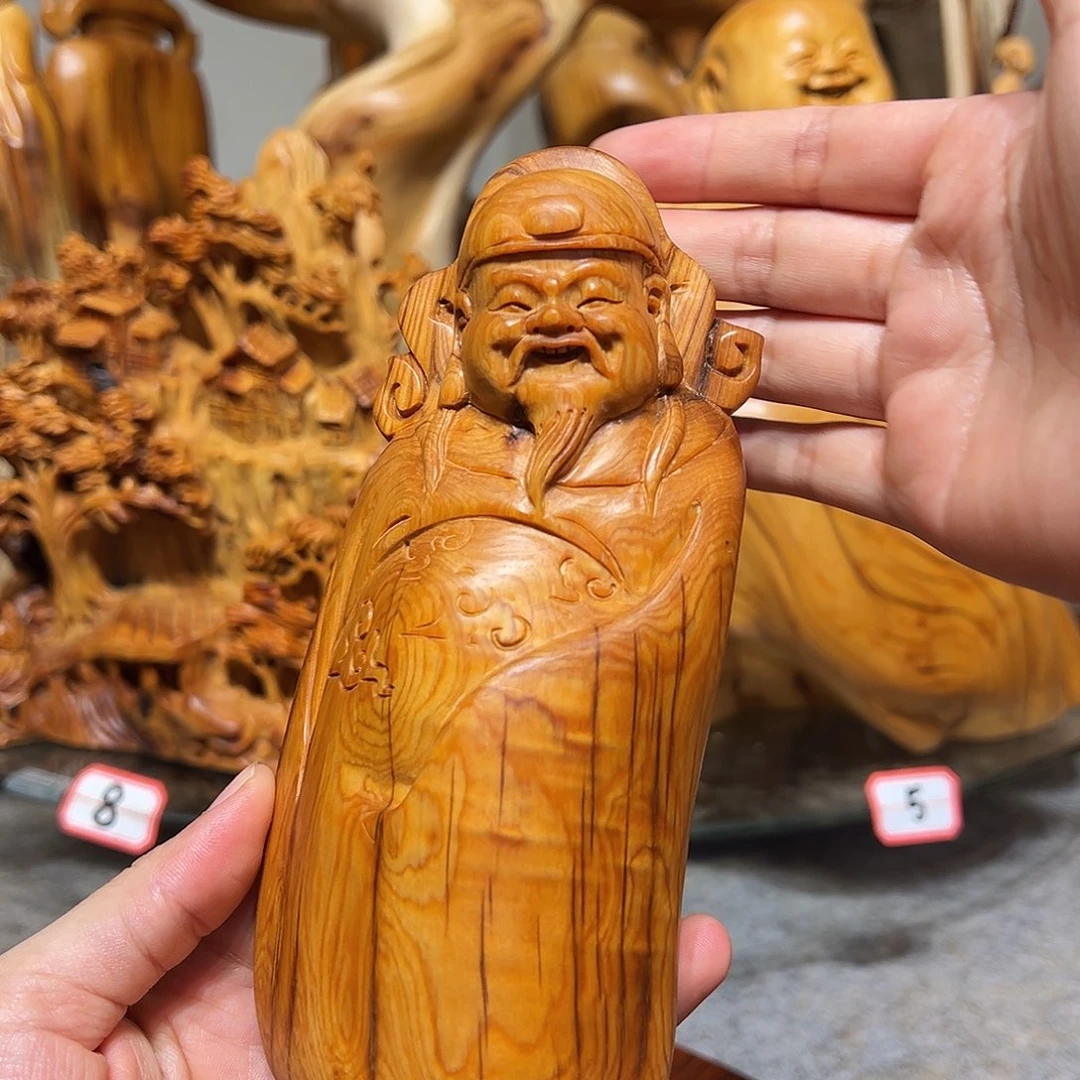 柏木（崖柏）崖柏木手把件摆件