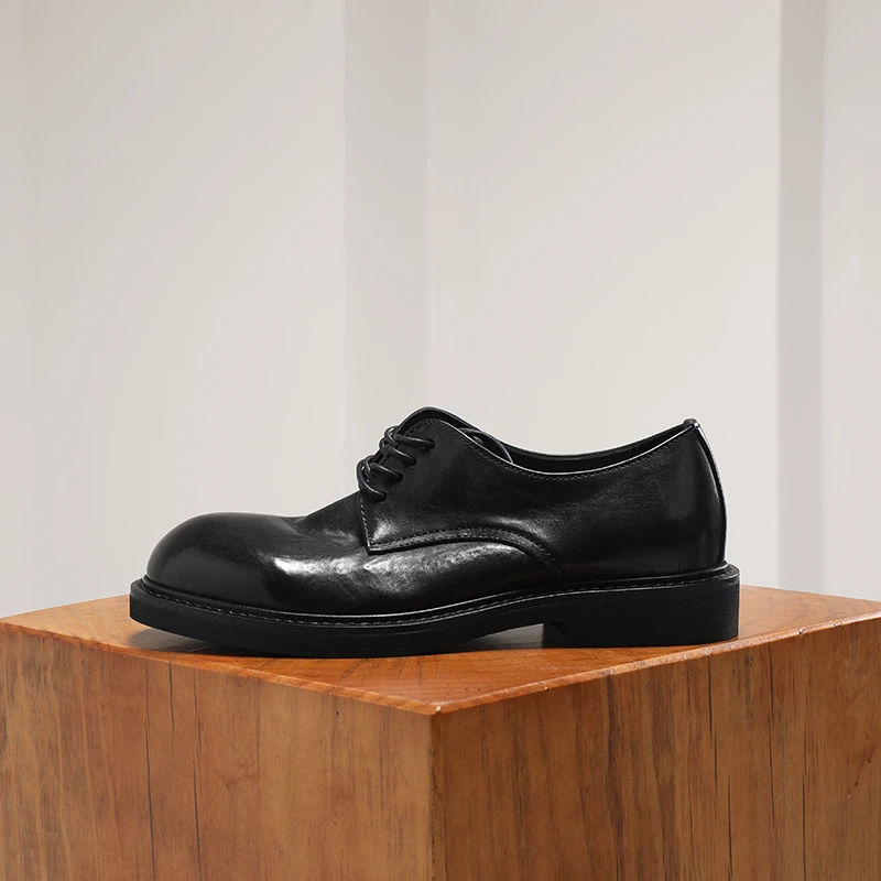 2505012断码清仓马皮男鞋