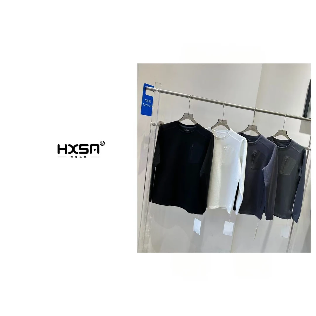 HXSM「男士卫衣」春时尚流行百搭款圆领卫衣6550