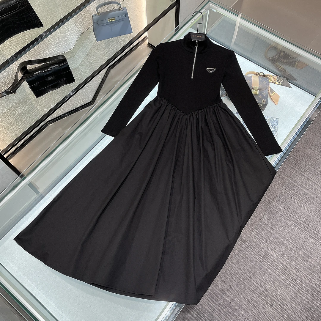 新款女韩版修身气质长裙女百搭连衣裙时尚DY3260