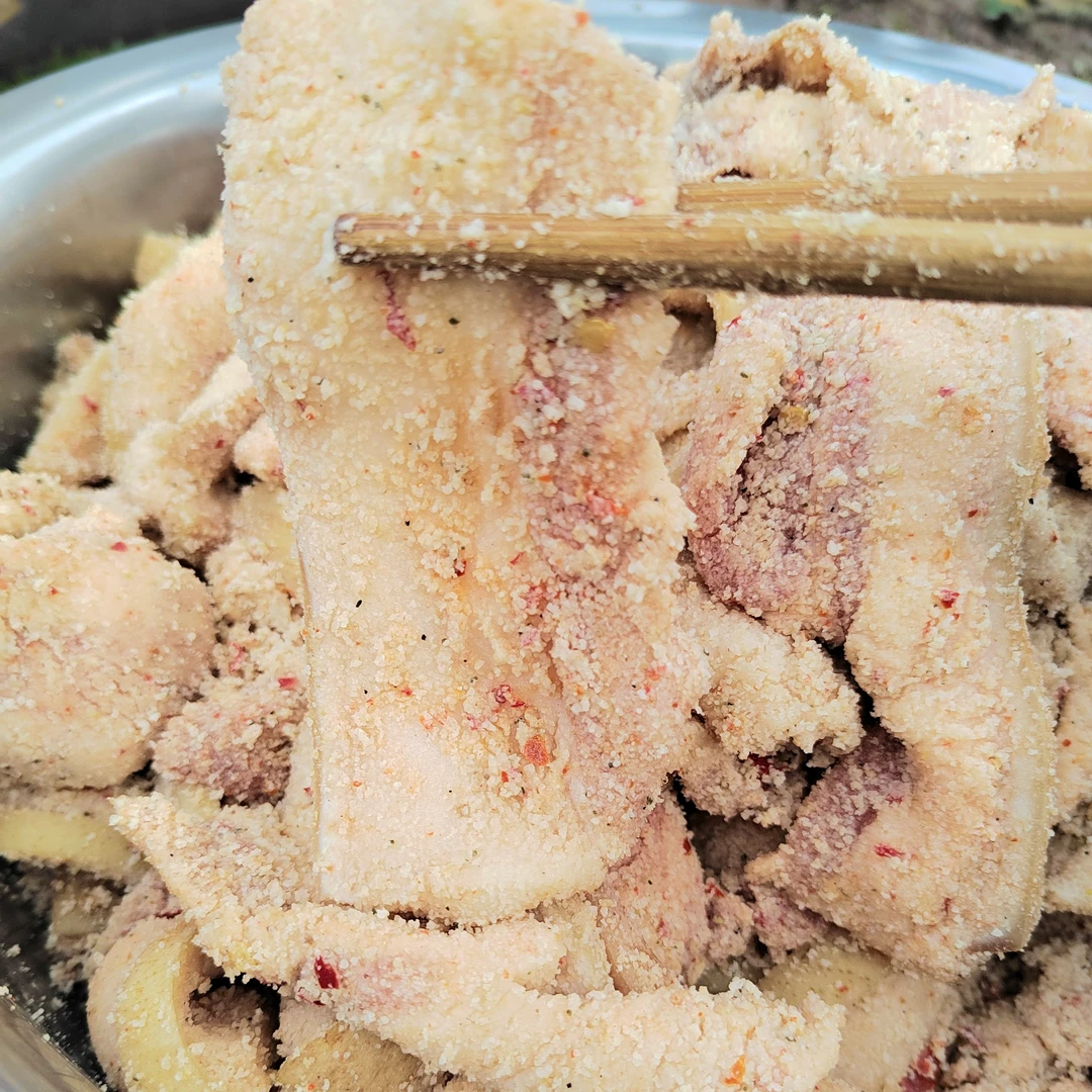 鲜的手工渣肉，酸渣肉生鲜