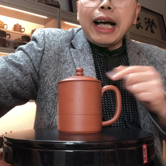 朱泥茶杯微瑕容量300