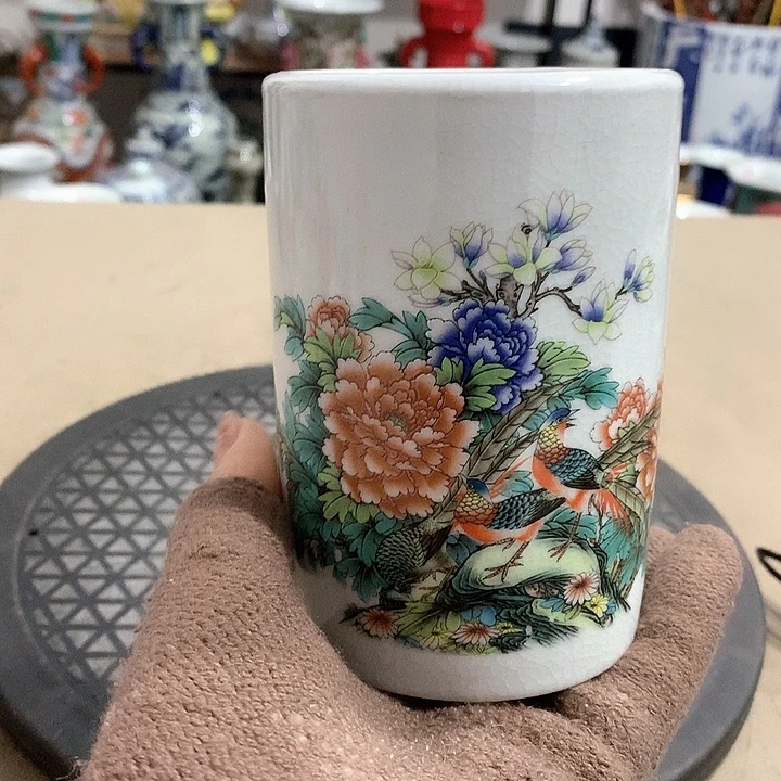 摆件陶博古架陶瓷摆件