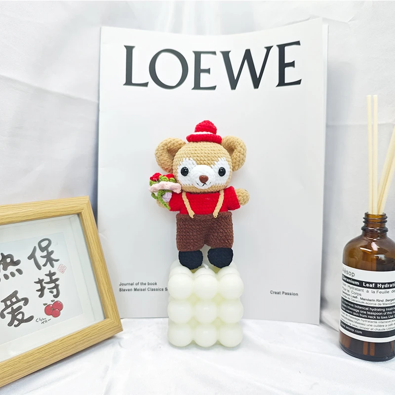 达菲熊 手工钩织手工DIY百搭时尚创意玩偶钩织