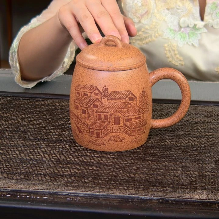 茶杯紫砂高货放漏