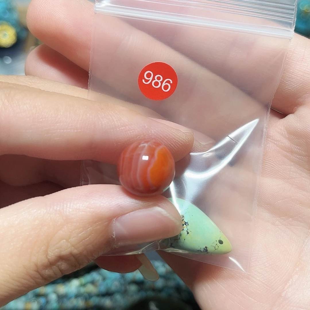 赵****未镶嵌圆珠桶珠老型手串！！玛瑙/玉髓