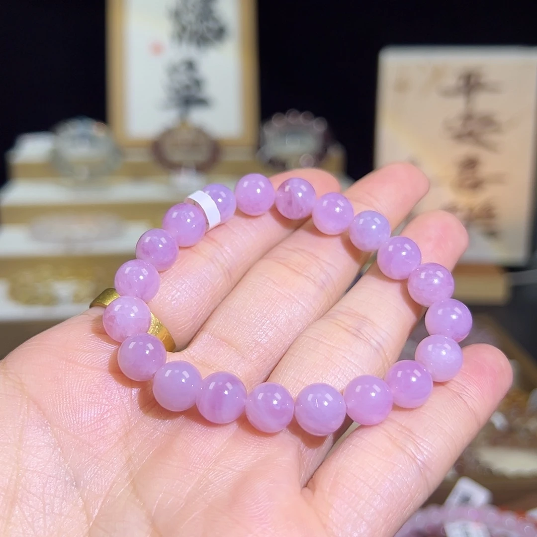 手链未镶嵌水晶紫马粉